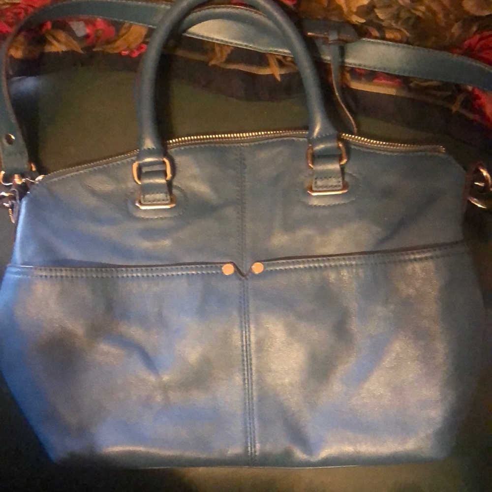 Tignanelli Blue purse/shoulder bag